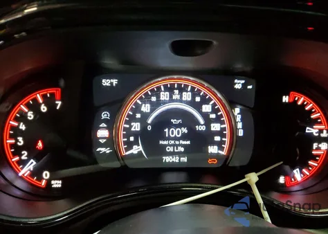 2021 Dodge Durango R/T z USA, uszkodzony, nr VIN 1C4SDJCT5MC641920